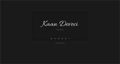 Desktop Screenshot of kaandeveci.com